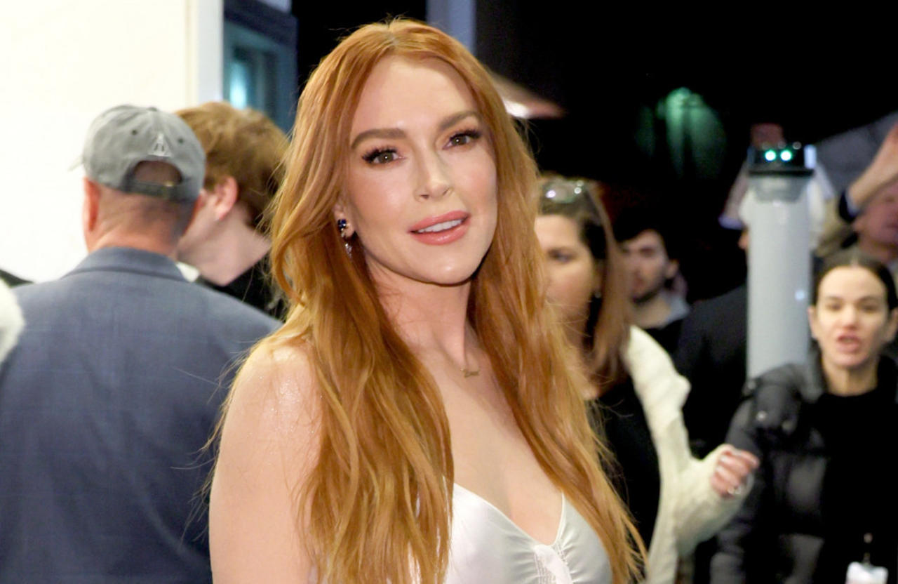 Lindsay Lohan cried when she saw her little boy watching one of her old films
